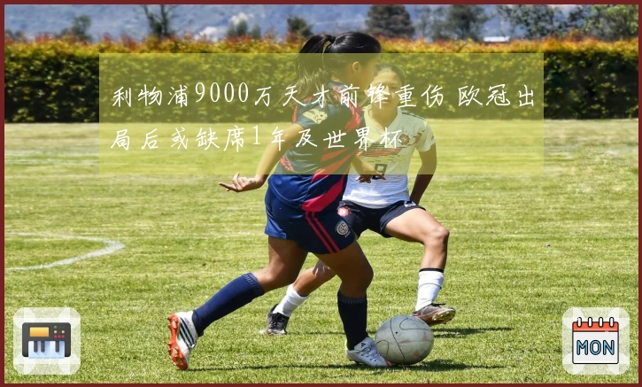 利物浦9000万天才前锋重伤 欧冠出局后或缺席1年及世界杯
